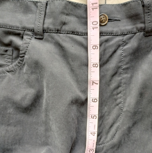 Tommy Bahama Mens Tencel Cotton Pants Size 35 Gray Pleat Front Relaxed Fit Soft - Picture 12 of 14